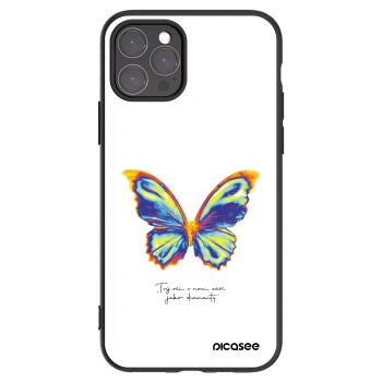 Picasee silikónový čierny obal pre Apple iPhone 11 Pro - Diamanty White