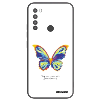 Picasee silikónový čierny obal pre Xiaomi Redmi Note 8 - Diamanty White