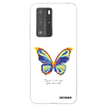 Obal pre Huawei P40 Pro - Diamanty White