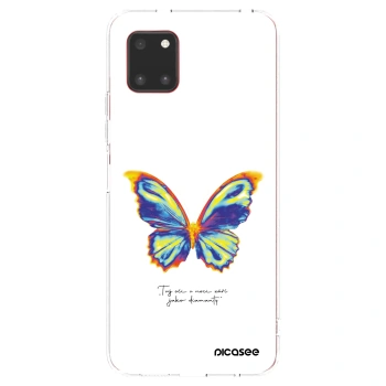 Picasee silikónový prehľadný obal pre Samsung Galaxy Note 10 Lite N770F - Diamanty White