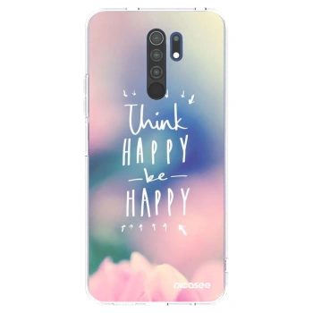 Picasee silikónový prehľadný obal pre Xiaomi Redmi 9 - Mysli pozitívne!
