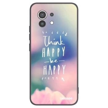 Picasee silikónový čierny obal pre Xiaomi Mi 11 - Mysli pozitívne!