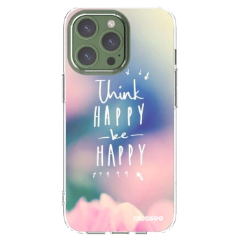 Picasee silikónový prehľadný obal pre Apple iPhone 13 Pro - Mysli pozitívne!