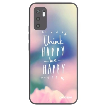 Picasee silikónový čierny obal pre Xiaomi Redmi Note 10 5G - Mysli pozitívne!
