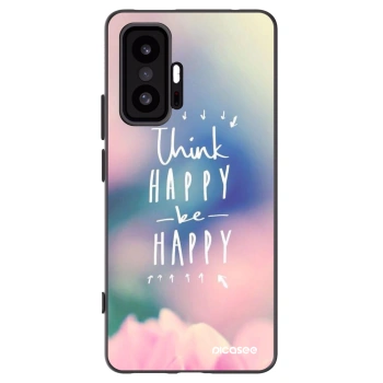 Picasee silikónový čierny obal pre Xiaomi 11T - Mysli pozitívne!