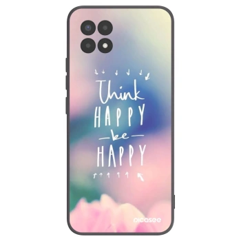 Picasee silikónový čierny obal pre Realme 8i - Mysli pozitívne!