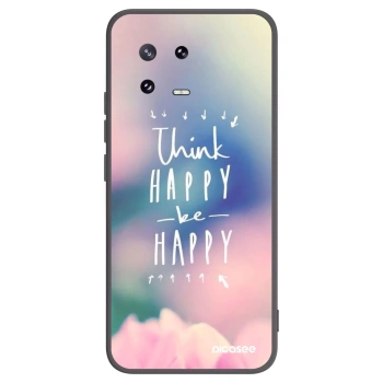 Picasee silikónový čierny obal pre Xiaomi 13 Pro - Mysli pozitívne!
