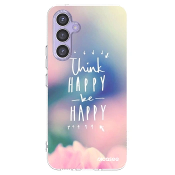 Picasee silikónový prehľadný obal pre Samsung Galaxy A54 5G A546B - Mysli pozitívne!