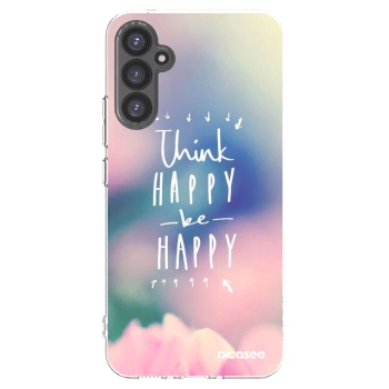 Picasee silikónový prehľadný obal pre Samsung Galaxy A34 5G A346B - Mysli pozitívne!