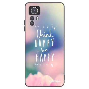 Picasee silikónový čierny obal pre Xiaomi Redmi Note 12S - Mysli pozitívne!