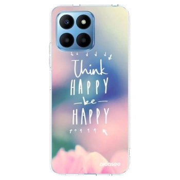 Picasee silikónový prehľadný obal pre Honor 70 Lite - Mysli pozitívne!