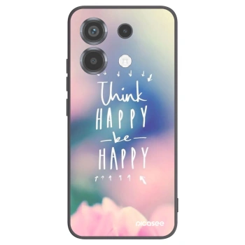 Picasee silikónový čierny obal pre Xiaomi Poco X6 - Mysli pozitívne!