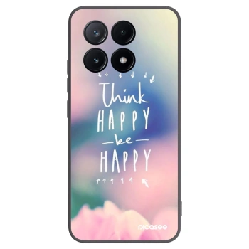 Picasee silikónový čierny obal pre Xiaomi Poco X6 Pro - Mysli pozitívne!