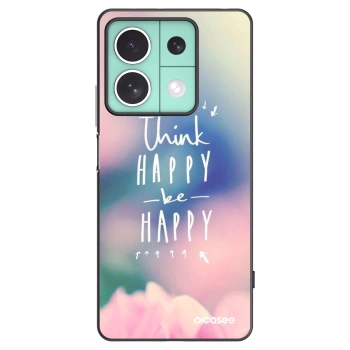 Picasee silikónový čierny obal pre Xiaomi Redmi Note 13 5G - Mysli pozitívne!
