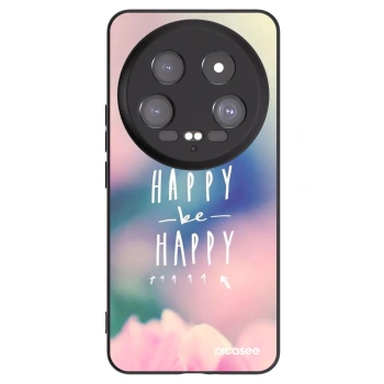 Picasee silikónový čierny obal pre Xiaomi 14 Ultra - Mysli pozitívne!