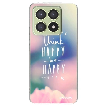 Picasee silikónový prehľadný obal pre Xiaomi 14T - Mysli pozitívne!