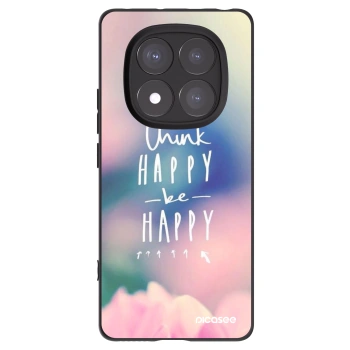 Picasee silikónový čierny obal pre Xiaomi Redmi Note 14 Pro 5G - Mysli pozitívne!