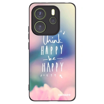 Picasee silikónový čierny obal pre Xiaomi Redmi Note 14 4G - Mysli pozitívne!