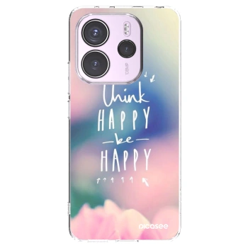Picasee silikónový prehľadný obal pre Xiaomi Redmi Note 14 4G - Mysli pozitívne!