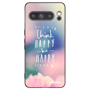 Picasee silikónový čierny obal pre Google Pixel 8 Pro - Mysli pozitívne!