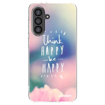 Picasee silikónový prehľadný obal pre Samsung Galaxy A36 5G - Mysli pozitívne!