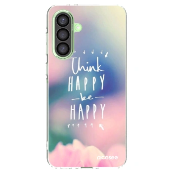 Picasee silikónový prehľadný obal pre Samsung Galaxy A26 5G A266B - Mysli pozitívne!