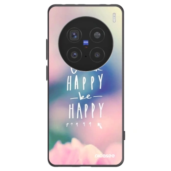 Picasee silikónový čierny obal pre Vivo X200 Pro - Mysli pozitívne!