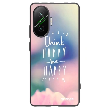 Picasee silikónový čierny obal pre Xiaomi Poco F7 Pro 5G - Mysli pozitívne!