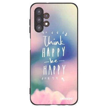 Picasee silikónový čierny obal pre Samsung Galaxy A13 5G - Mysli pozitívne!