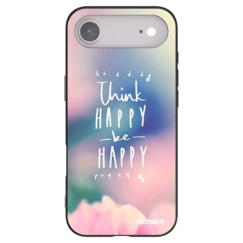 Picasee silikónový čierny obal pre Apple iPhone Air - Mysli pozitívne!