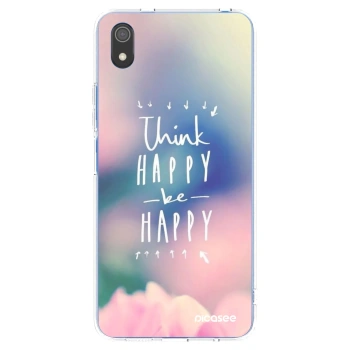 Picasee silikónový prehľadný obal pre Xiaomi Redmi 7A - Mysli pozitívne!