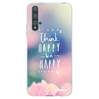 Picasee silikónový prehľadný obal pre Huawei Nova 5T - Mysli pozitívne!