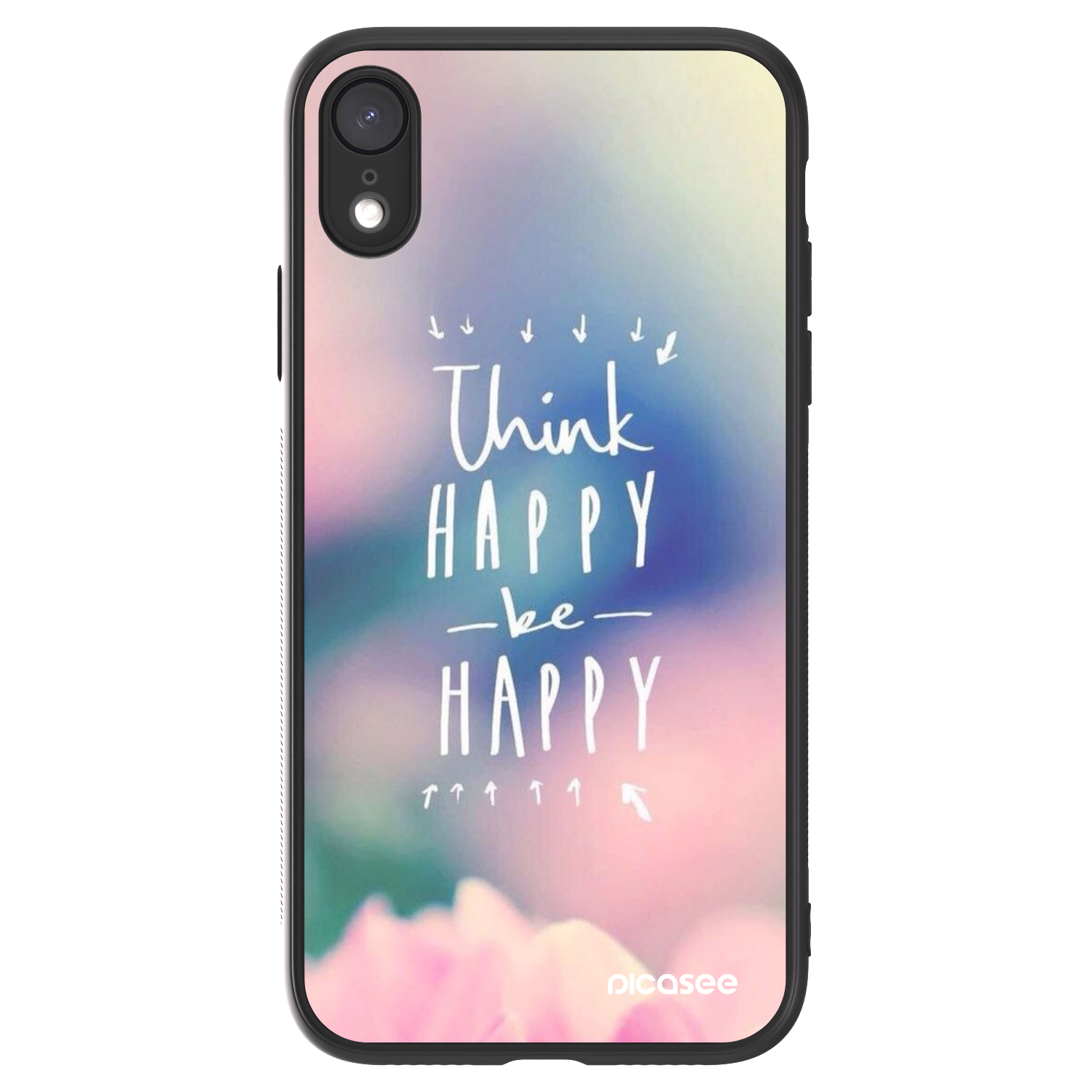 Picasee ULTIMATE CASE pro Apple iPhone XR - Mysli pozitívne!