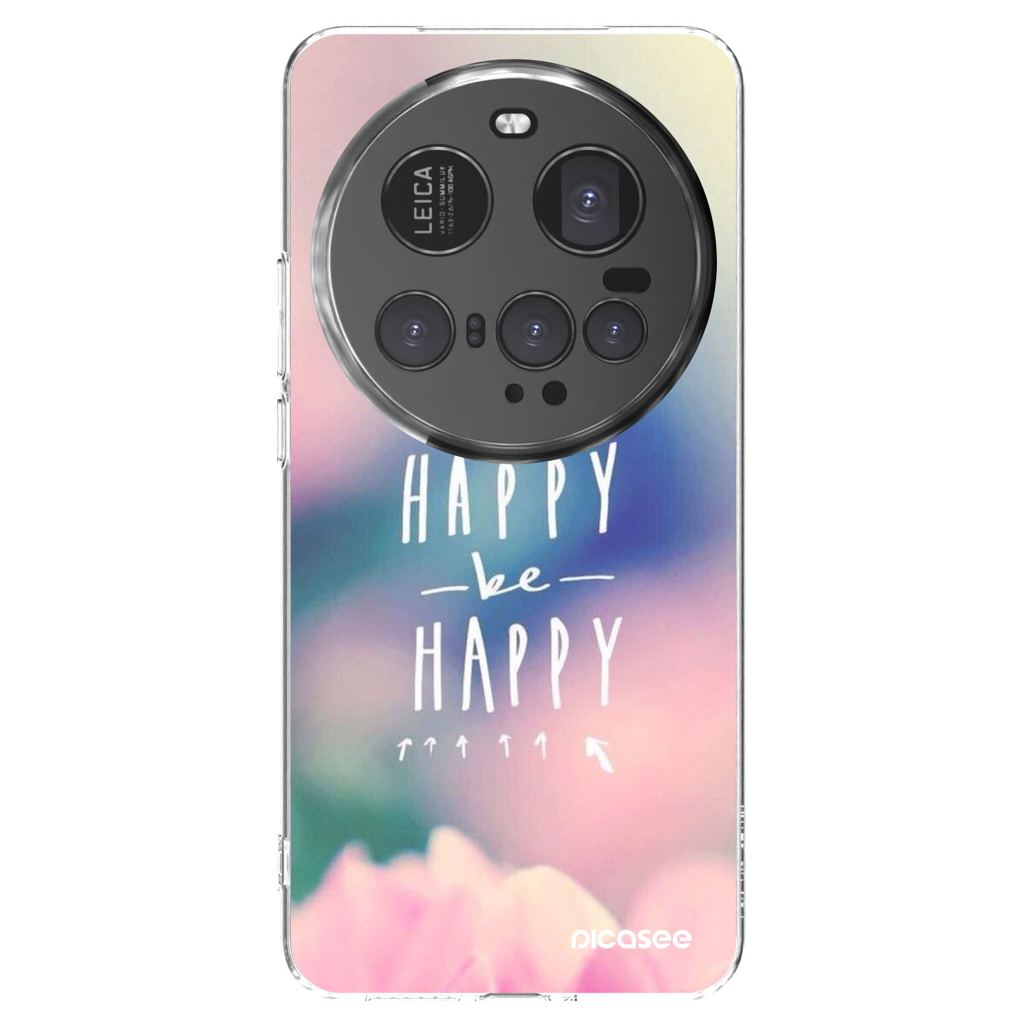 Picasee silikónový prehľadný obal pre Xiaomi 15 Ultra - Mysli pozitívne!