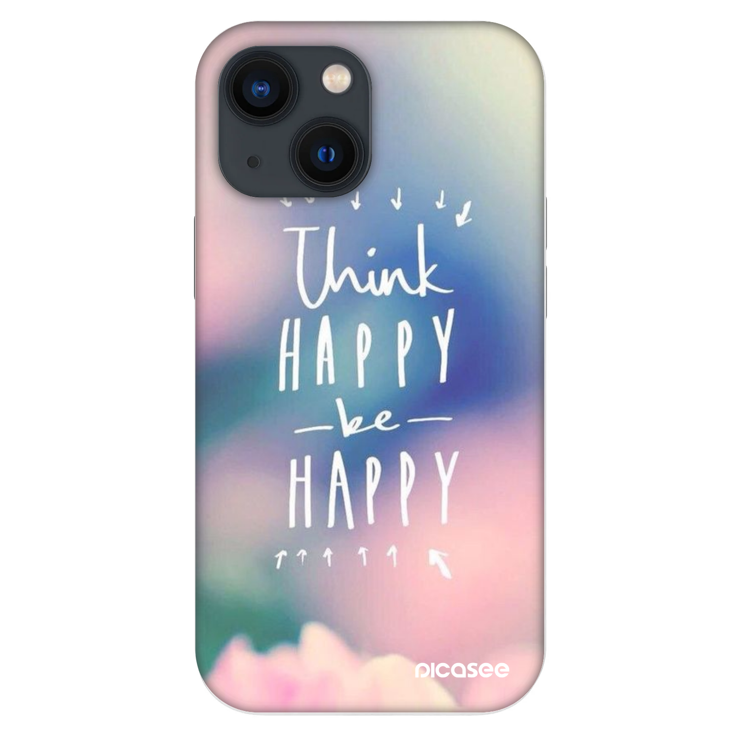 Picasee Fashion Case pre Apple iPhone 13 mini - Mysli pozitívne!