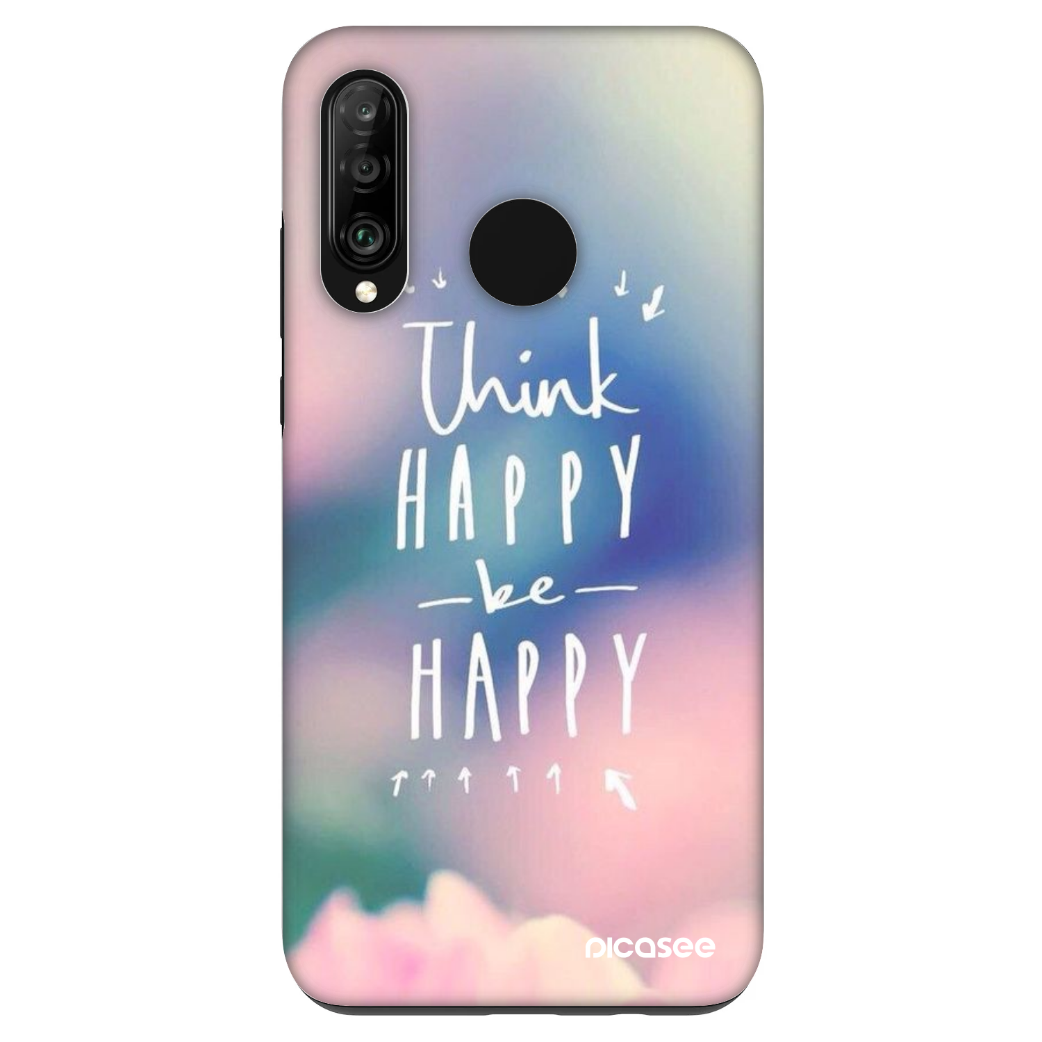 Picasee Fashion Case pre Huawei P30 Lite - Mysli pozitívne!