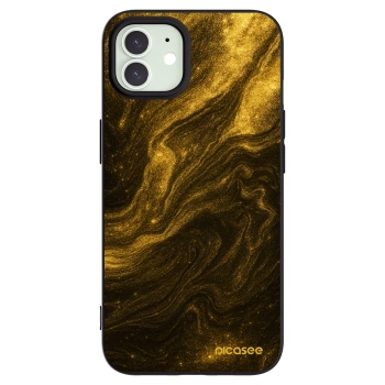 Picasee silikónový čierny obal pre Apple iPhone 12 - Black