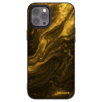 Picasee silikónový čierny obal pre Apple iPhone 12 Pro Max - Black