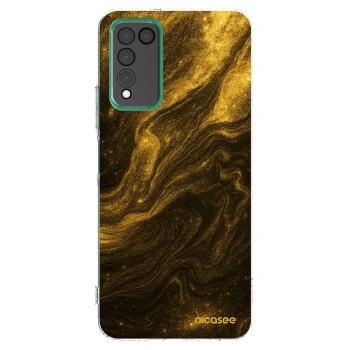 Picasee silikónový prehľadný obal pre Honor 10X Lite - Black