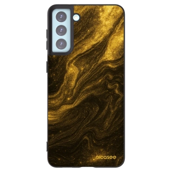 Picasee silikónový čierny obal pre Samsung Galaxy S21+ 5G G996F - Black