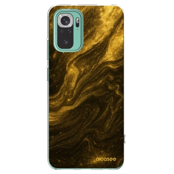 Picasee silikónový prehľadný obal pre Xiaomi Redmi Note 10 Pro - Black