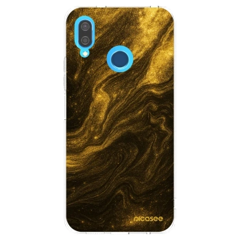 Picasee silikónový prehľadný obal pre Huawei P20 Lite - Black