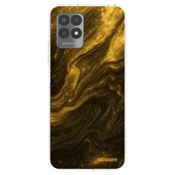 Picasee silikónový prehľadný obal pre Realme 8i - Black