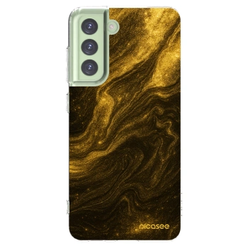 Picasee silikónový prehľadný obal pre Samsung Galaxy S21 FE 5G - Black