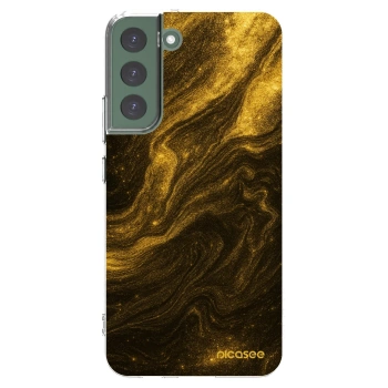 Picasee silikónový prehľadný obal pre Samsung Galaxy S22+ 5G - Black