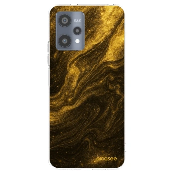 Picasee silikónový prehľadný obal pre Realme 9 Pro 5G - Black