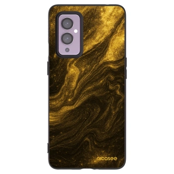 Picasee silikónový čierny obal pre OnePlus 9 - Black