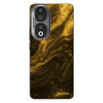 Picasee silikónový prehľadný obal pre Honor 90 5G - Black