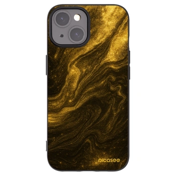 Picasee silikónový čierny obal pre Apple iPhone 15 - Black