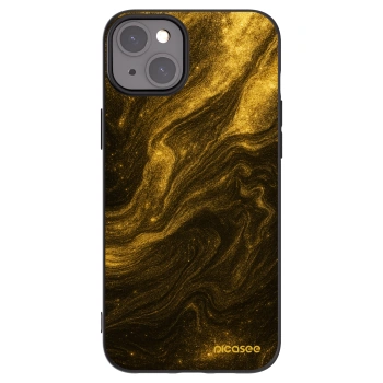 Picasee silikónový čierny obal pre Apple iPhone 15 Plus - Black